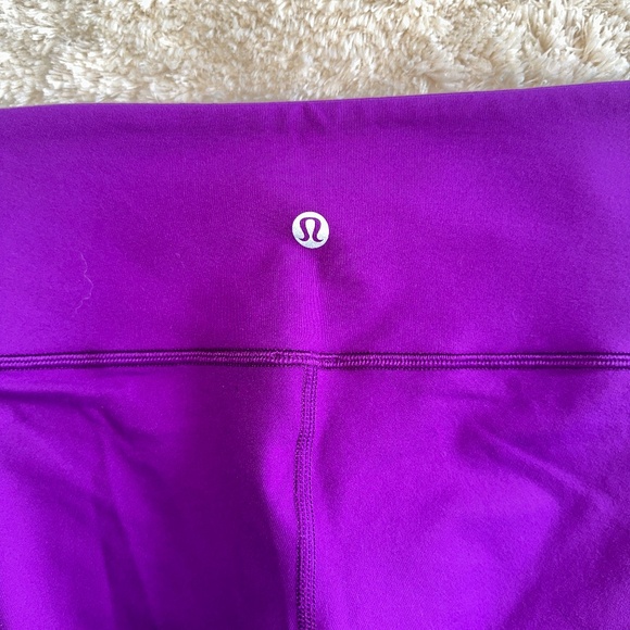 Lululemon Wunder Train High-Rise Tight Leggings in Purple Size 2 - Picture 10 of 12